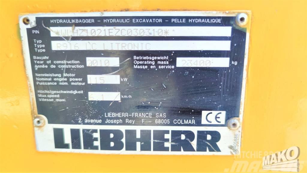 Liebherr R 916 LC Bageri guseničari