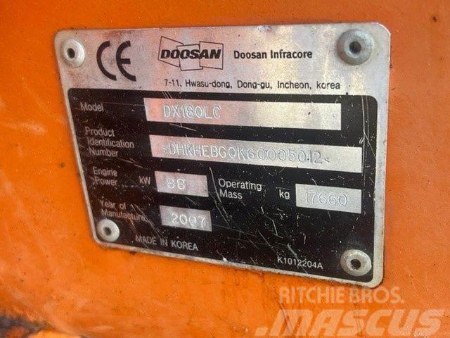 Doosan DX 180 LC Bageri guseničari
