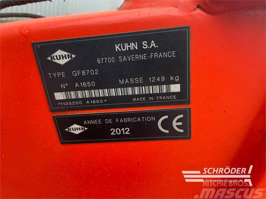 Kuhn GF 8702 Okretači i sakupljači sena