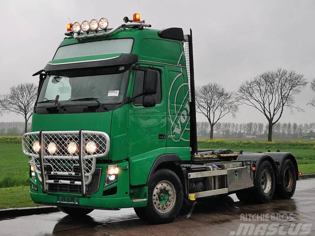Volvo FH 16.600 6x4 manual joab hook Rol kiper kamioni sa kukom za podizanje tereta