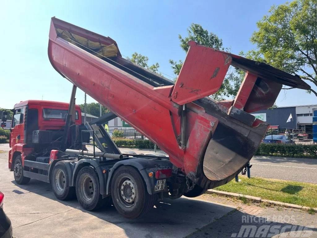 MAN TGA 35.400 8X4 INTARDER - ASPHALT TIPPER Kiperi kamioni