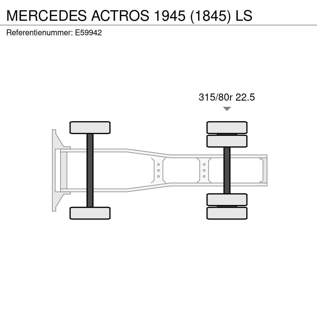 Mercedes-Benz ACTROS 1945 (1845) LS Tegljači