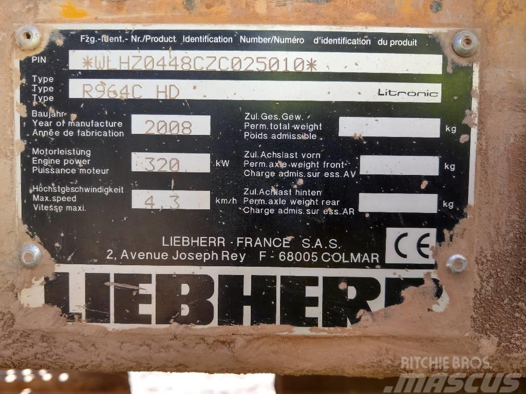 Liebherr R 964 C HD Bageri guseničari