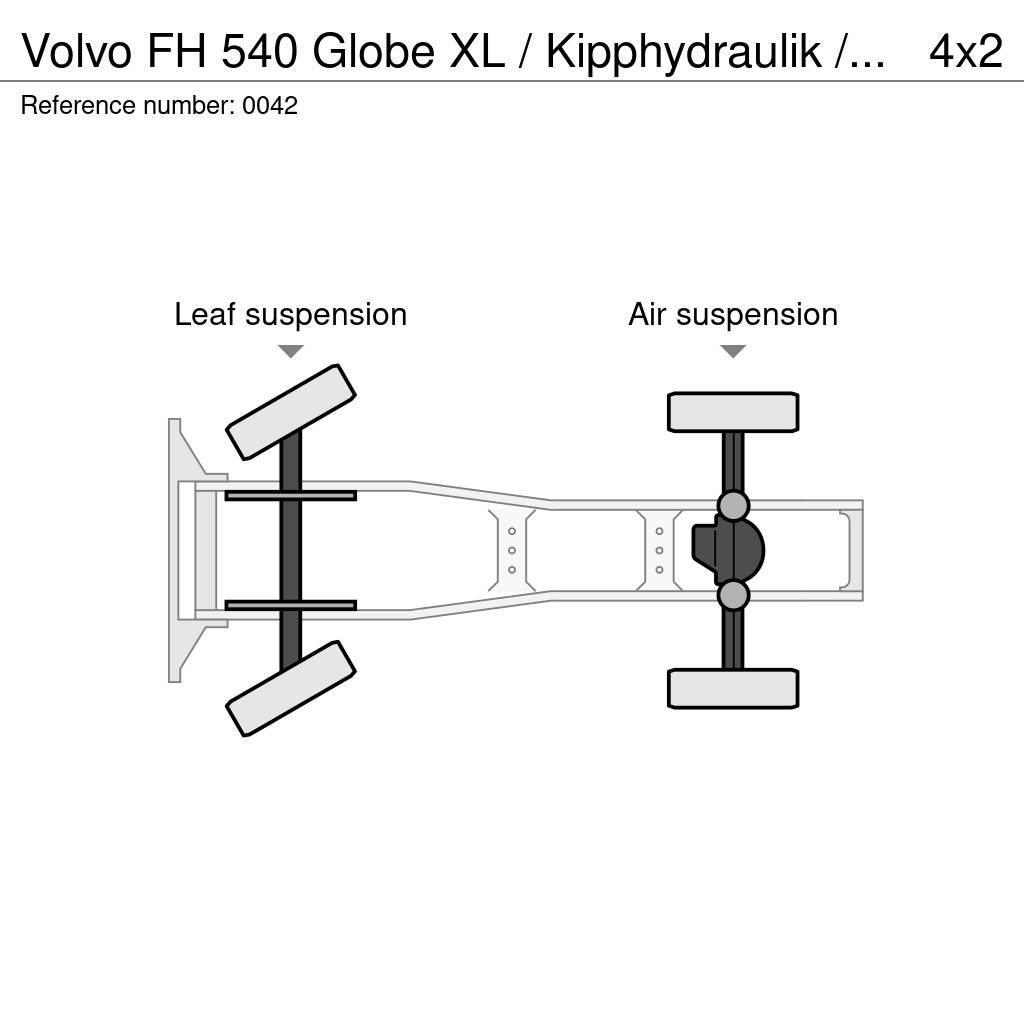 Volvo FH 540 Globe XL / Kipphydraulik / Euro 6 Tegljači