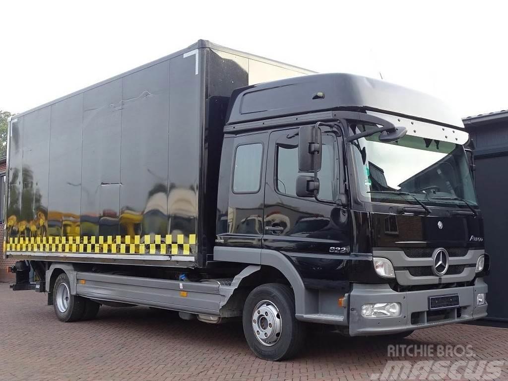 Mercedes-Benz Atego 822 6 sitz standheizung lbw 1.5 ton Sanduk kamioni