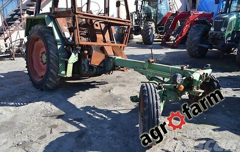 Fendt spare parts części używane silnik wał skrzynia mos Ostala dodatna oprema za traktore