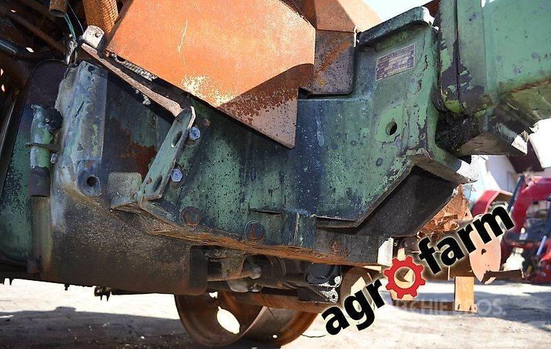 Fendt spare parts części używane silnik wał skrzynia mos Ostala dodatna oprema za traktore