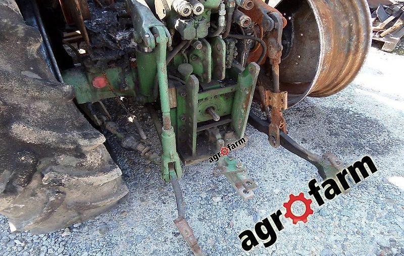 John Deere gearbox 6400 skrzynia silnik most blok głowica wał Ostala dodatna oprema za traktore