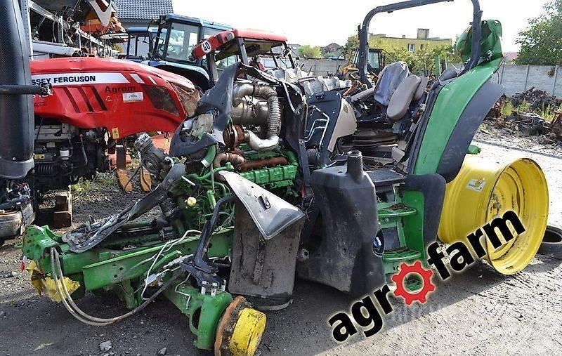 John Deere spare parts 6155 M 6170 skrzynia silnik kabina mos Ostala dodatna oprema za traktore