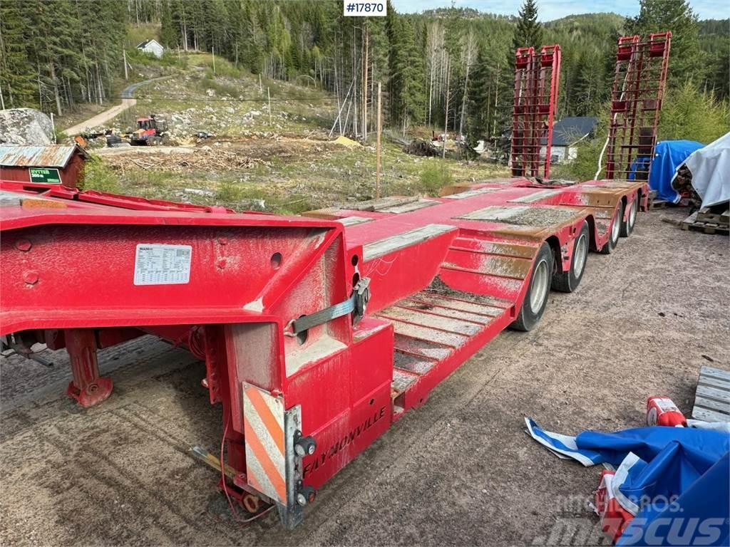 Faymonville TL40 Machine trailer w/ hydraulic driving bridge Ostale prikolice