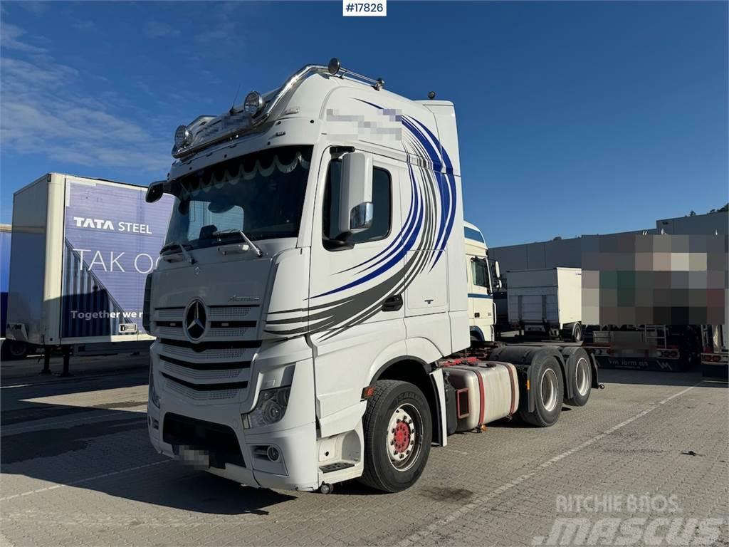 Mercedes-Benz Actros 6x2 tow truck w/ hydraulics WATCH VIDEO Tegljači