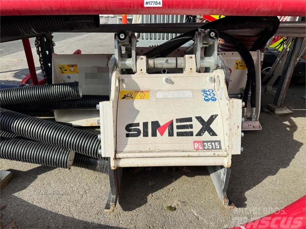 Simex PL3515 Asphalt cutter for wheel loader Ostale komponente za građevinarstvo