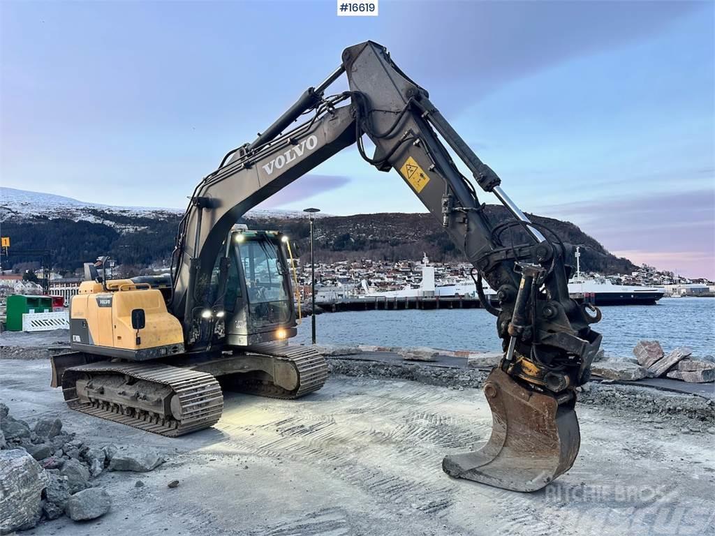 Volvo EC140DL Tracked excavator w/ Rototilt, Cleaning tr Bageri guseničari