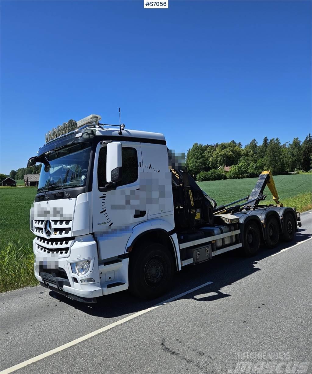 Mercedes-Benz Arocs Rol kiper kamioni sa kukom za podizanje tereta