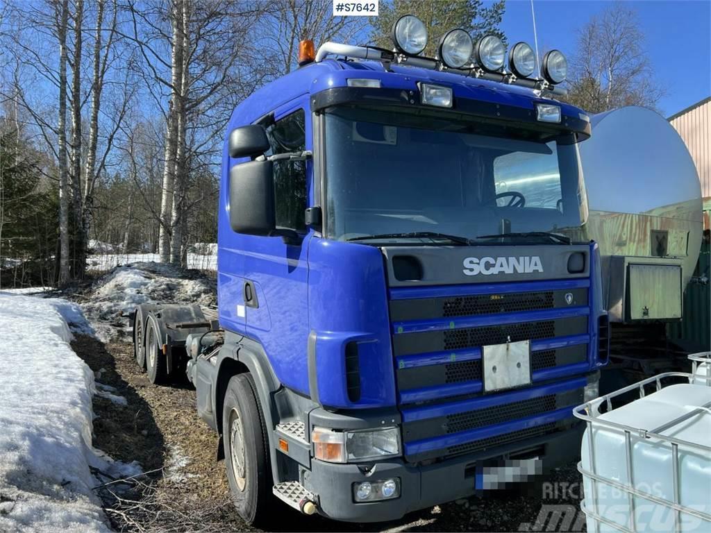 Scania R164 6X2 Chassi Chassis Cab trucks