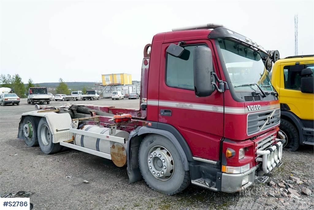 Volvo FM12 Hook Truck Rol kiper kamioni sa kukom za podizanje tereta
