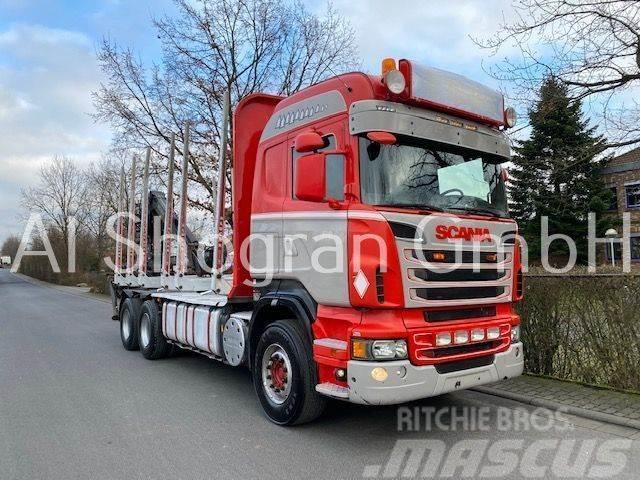 Scania R560 V8 6X4 Kesla 2009 S / Retarder / Euro 5 Kamioni za drva Šticari