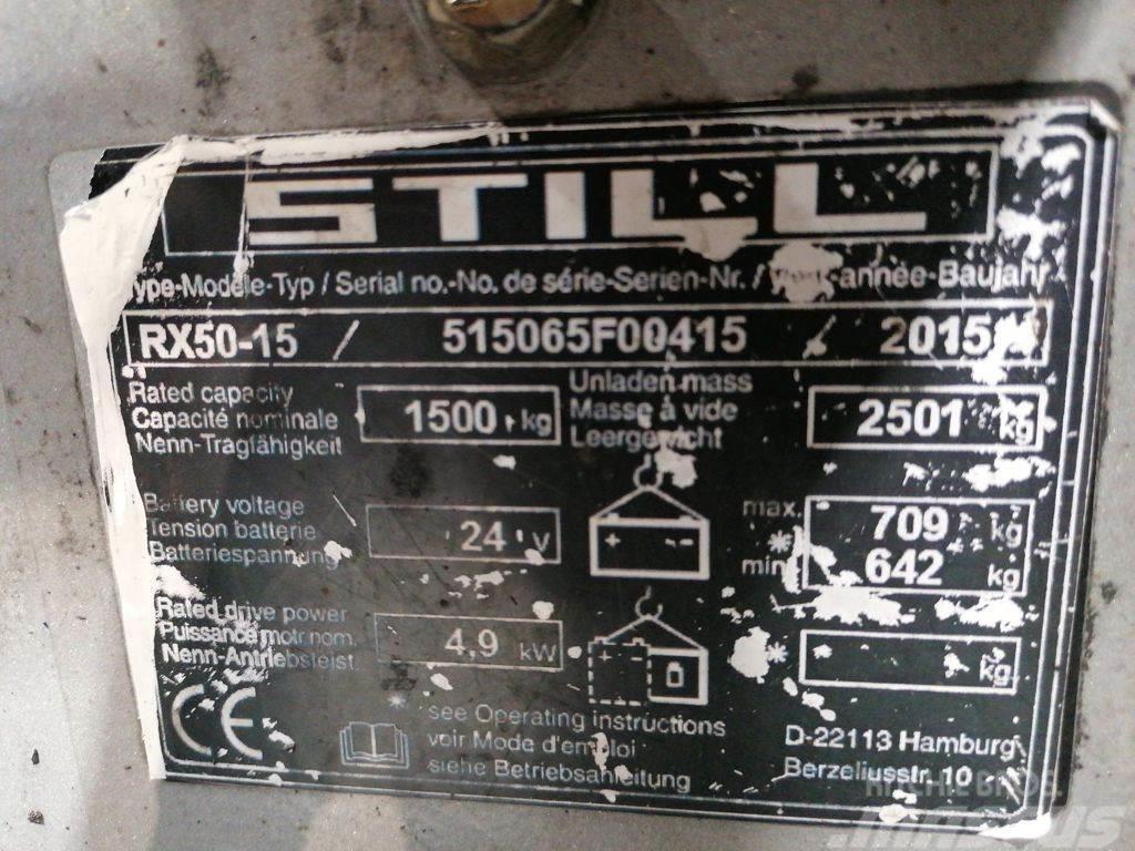 Still RX50-15 Električni viljuškari