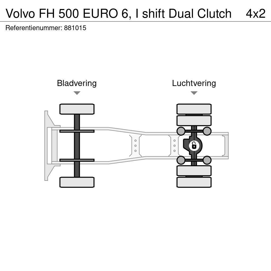 Volvo FH 500 EURO 6, I shift Dual Clutch Tegljači