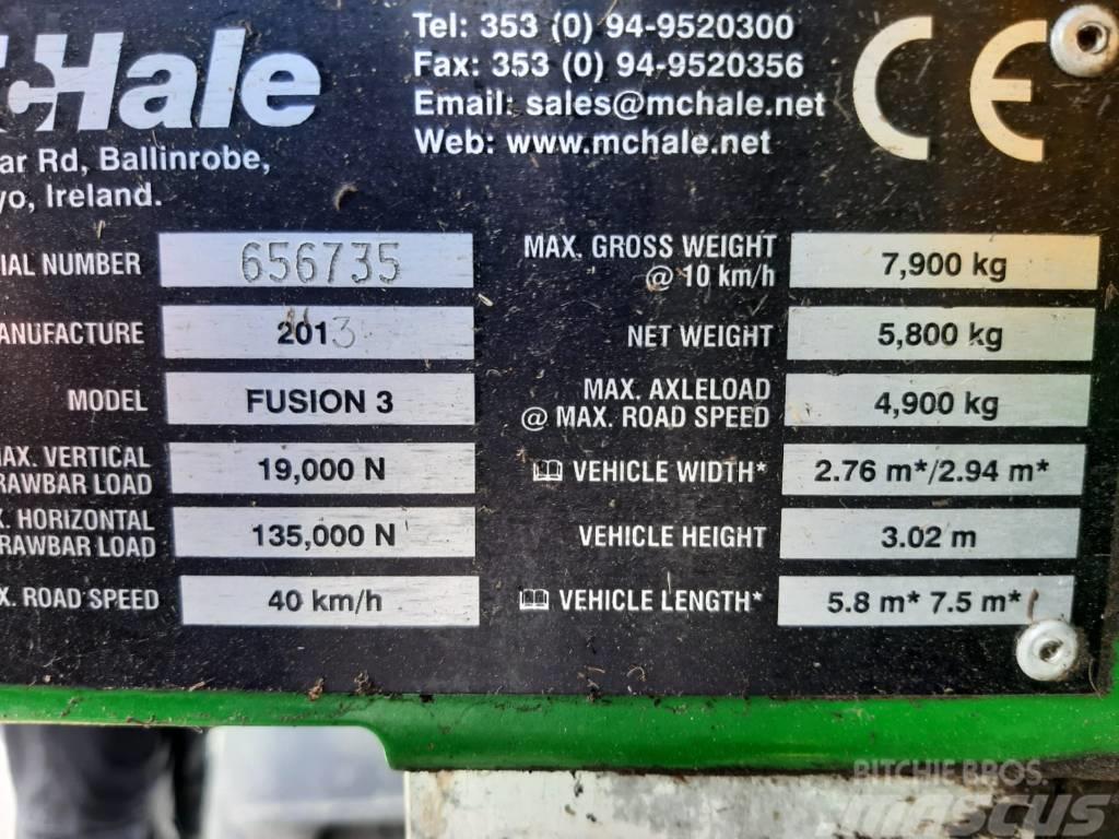 McHale Fusion 3 Prese/balirke za rolo bale