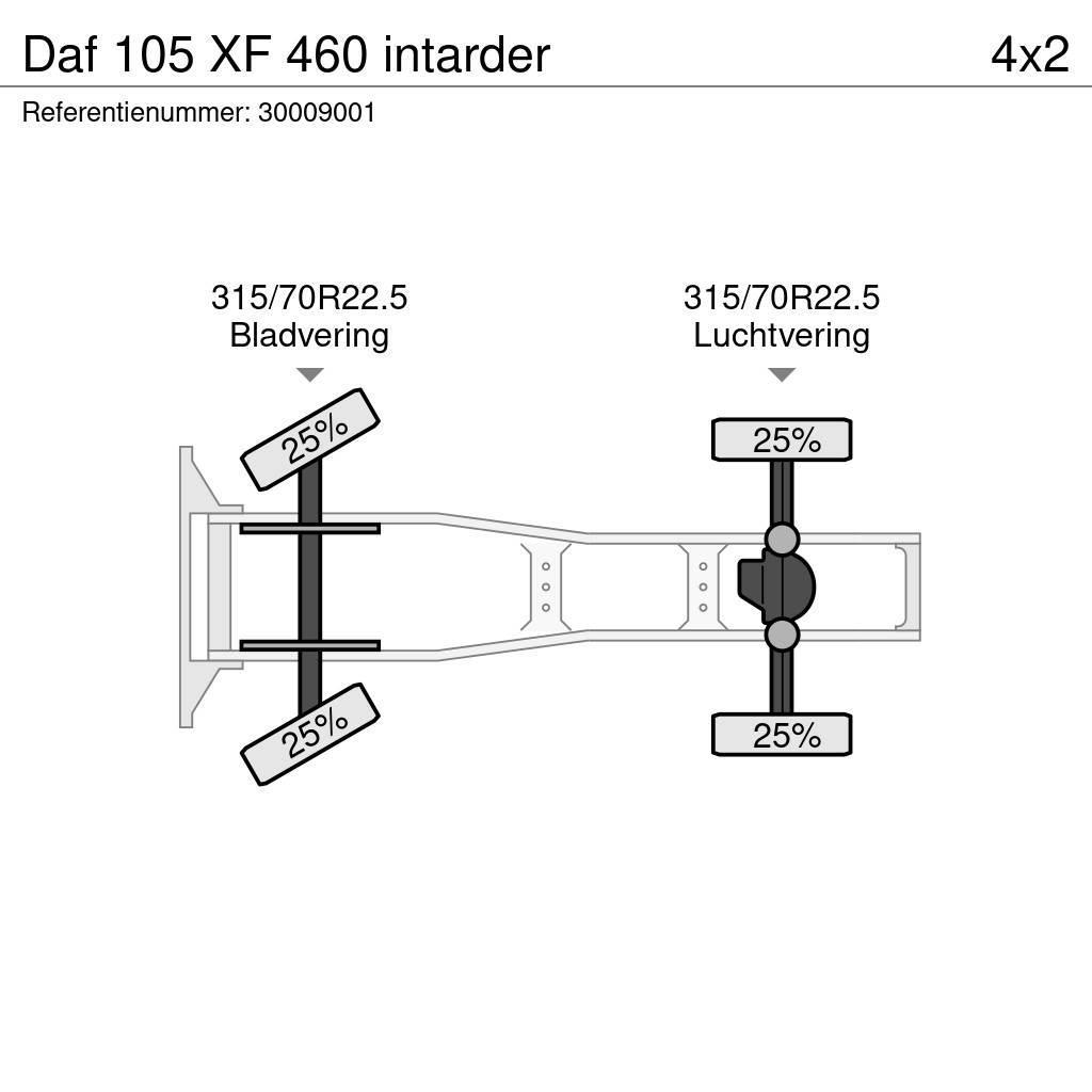 DAF 105 XF 460 intarder Tegljači