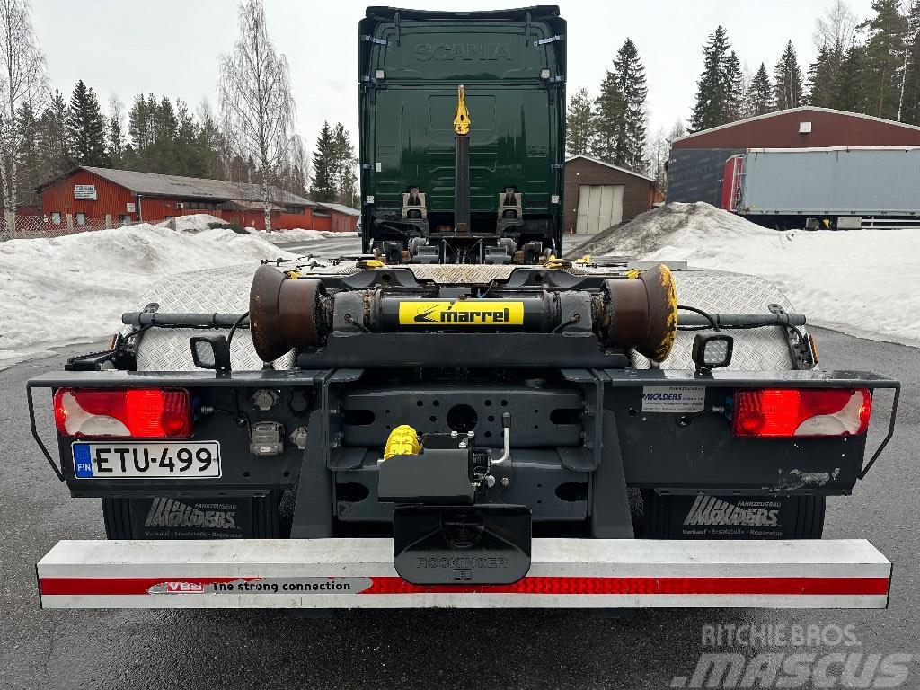Scania S500 6x2*4 Marrel koukkulaitteella Rol kiper kamioni sa kukom za podizanje tereta