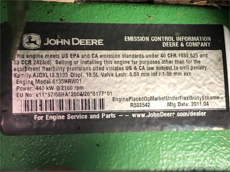 John Deere 9530T - autotrac ready og luftaffjedret undervogn Traktori