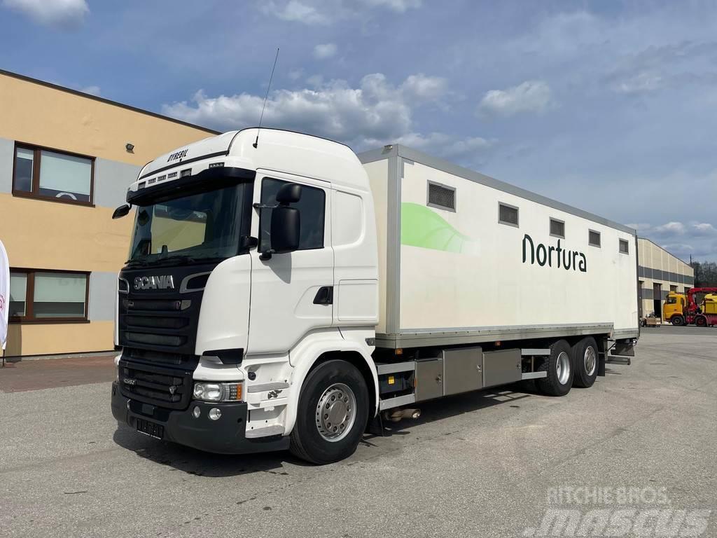Scania R580 6X2 EURO6 + RETARDER Kamioni za prevoz životinja