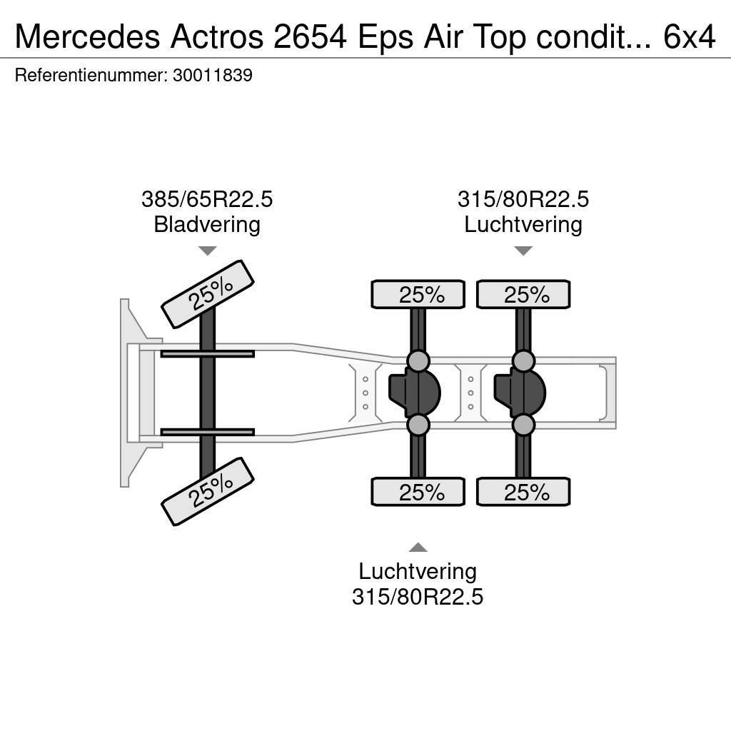 Mercedes-Benz Actros 2654 Eps Air Top condition Tegljači