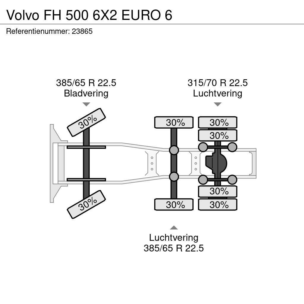 Volvo FH 500 6X2 EURO 6 Tegljači
