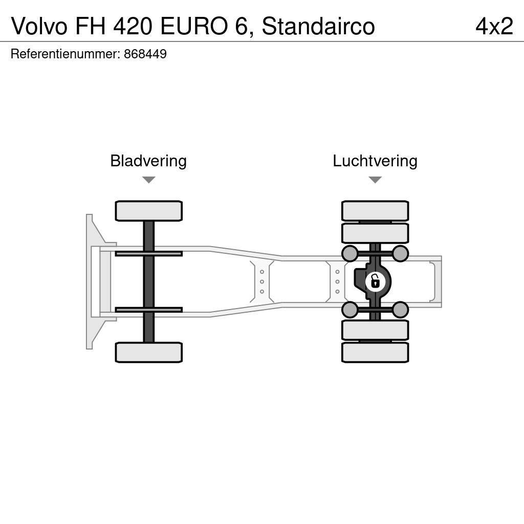 Volvo FH 420 EURO 6, Standairco Tegljači