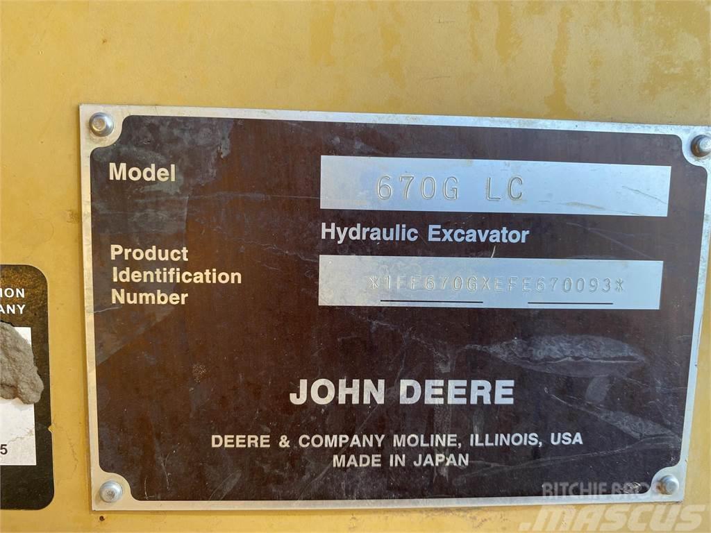 John Deere 670G LC Bageri guseničari
