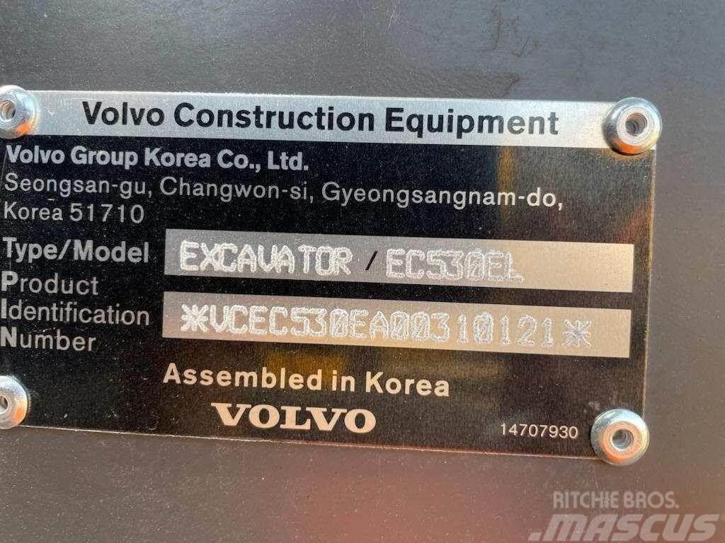 Volvo EC530EL Bageri guseničari