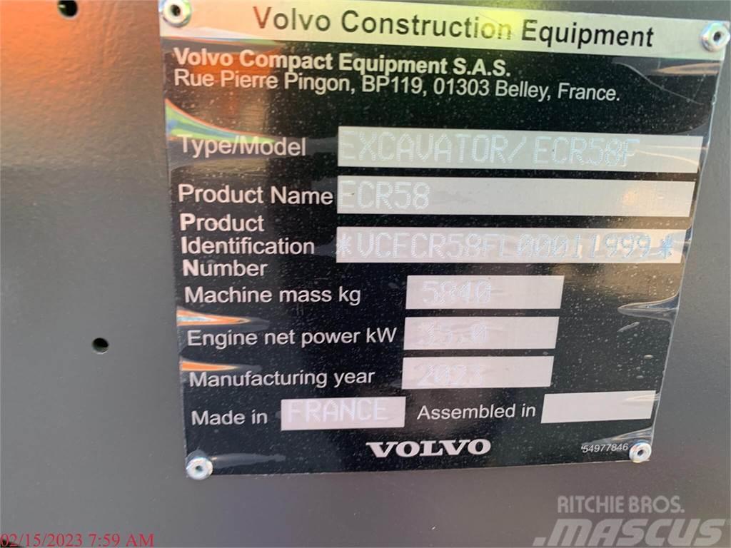 Volvo ECR58F Bageri guseničari