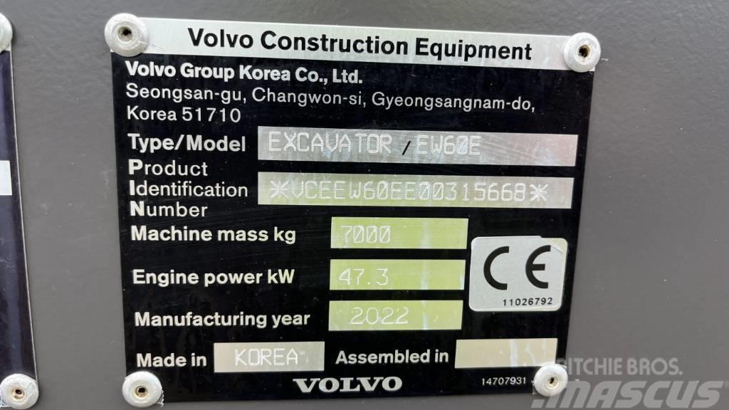 Volvo EW60E Bageri točkaši