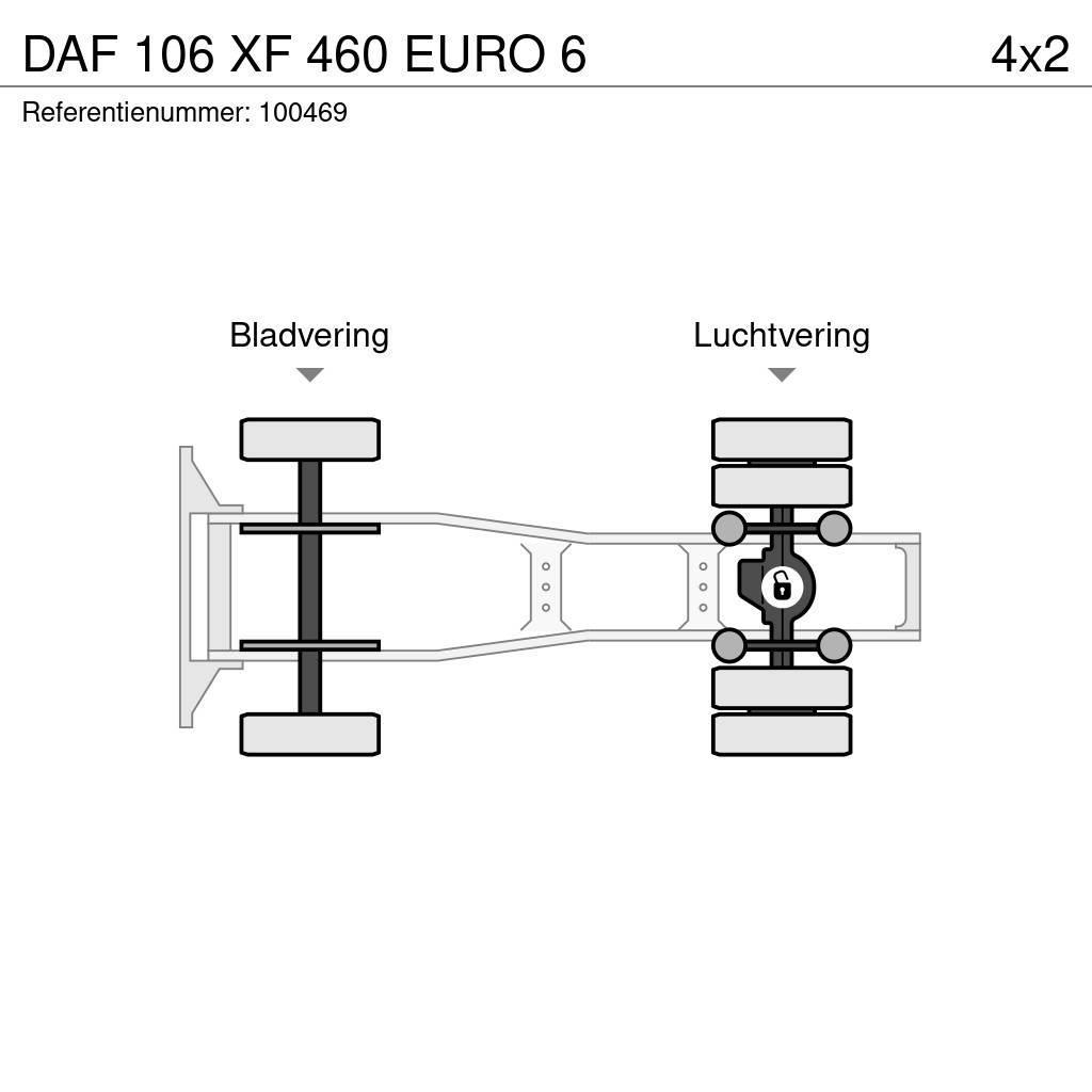 DAF 106 XF 460 EURO 6 Tegljači