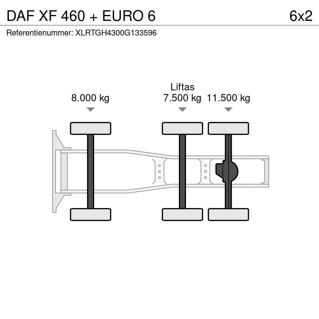 DAF XF 460 + EURO 6 Tegljači