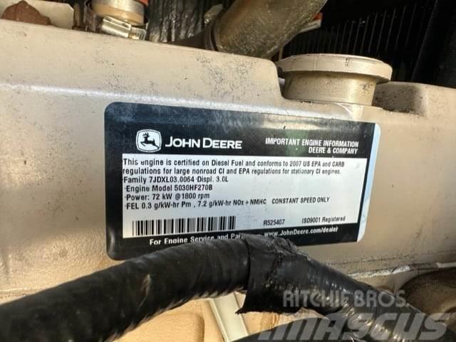 John Deere SD060 Dizel generatori