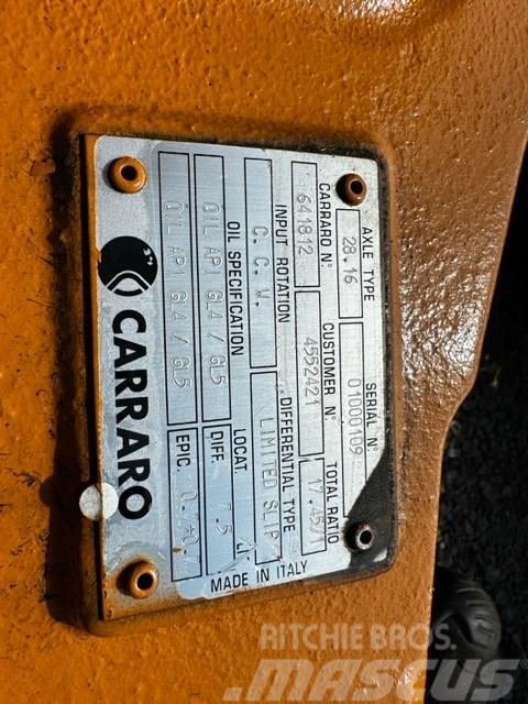Carraro 28.16 new axles Osovine