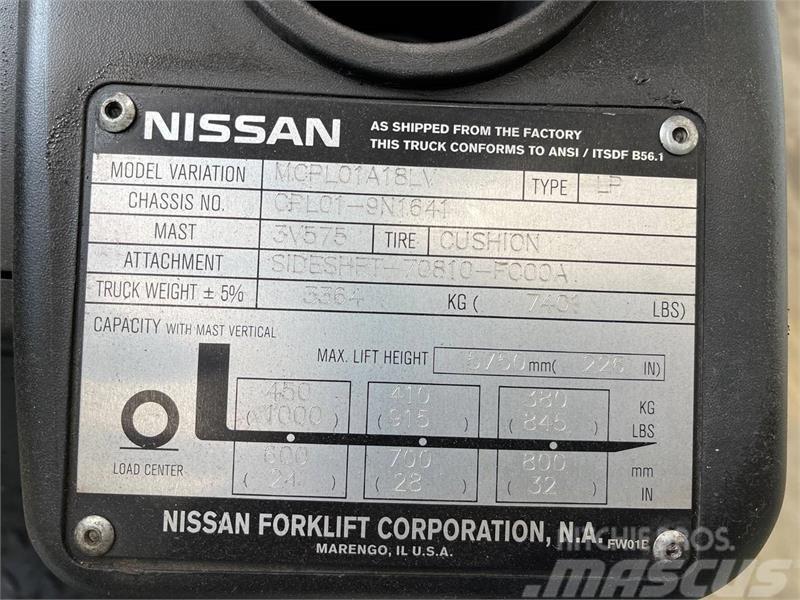 Nissan MCPL01A18LV Viljuškari - ostalo