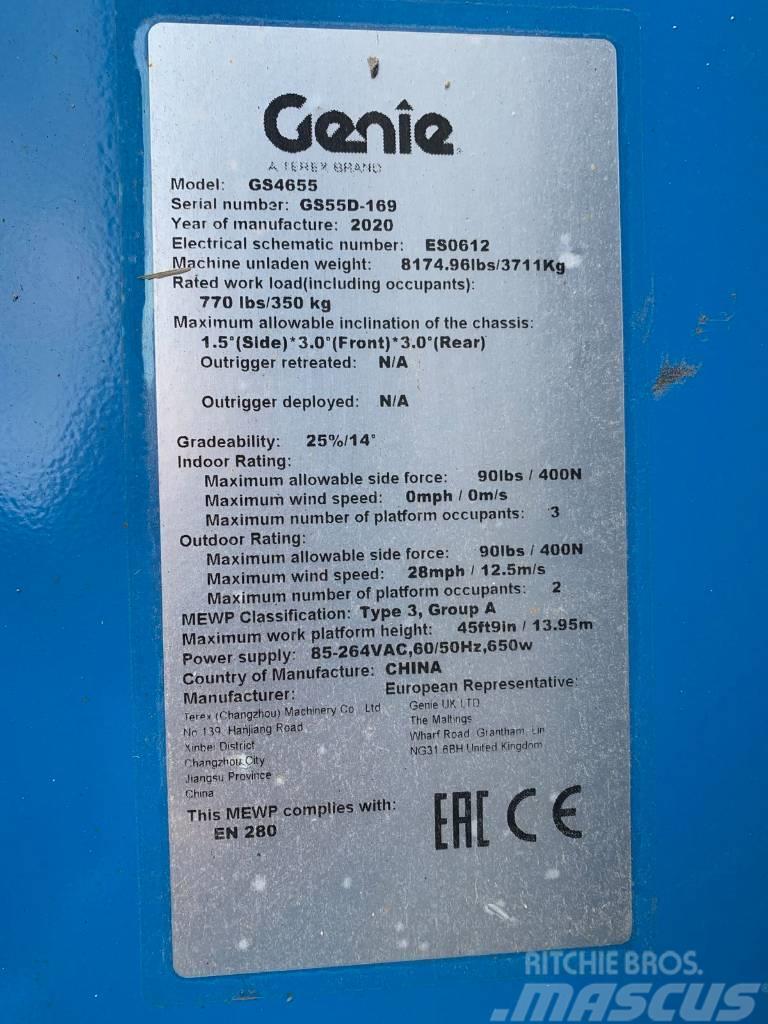 Genie GS 4655, NEW, 16m, electric scissor lift Makazaste platforme