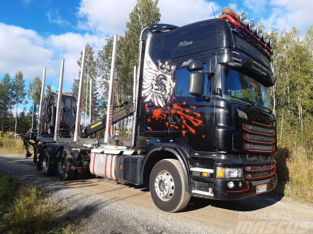 Scania R 620 6x4 Kamioni za drva Šticari