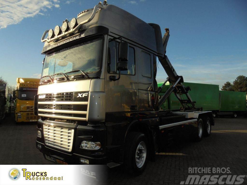DAF XF 105.480 + 6X2 + Discounted from 16.950,- Rol kiper kamioni sa kukom za podizanje tereta