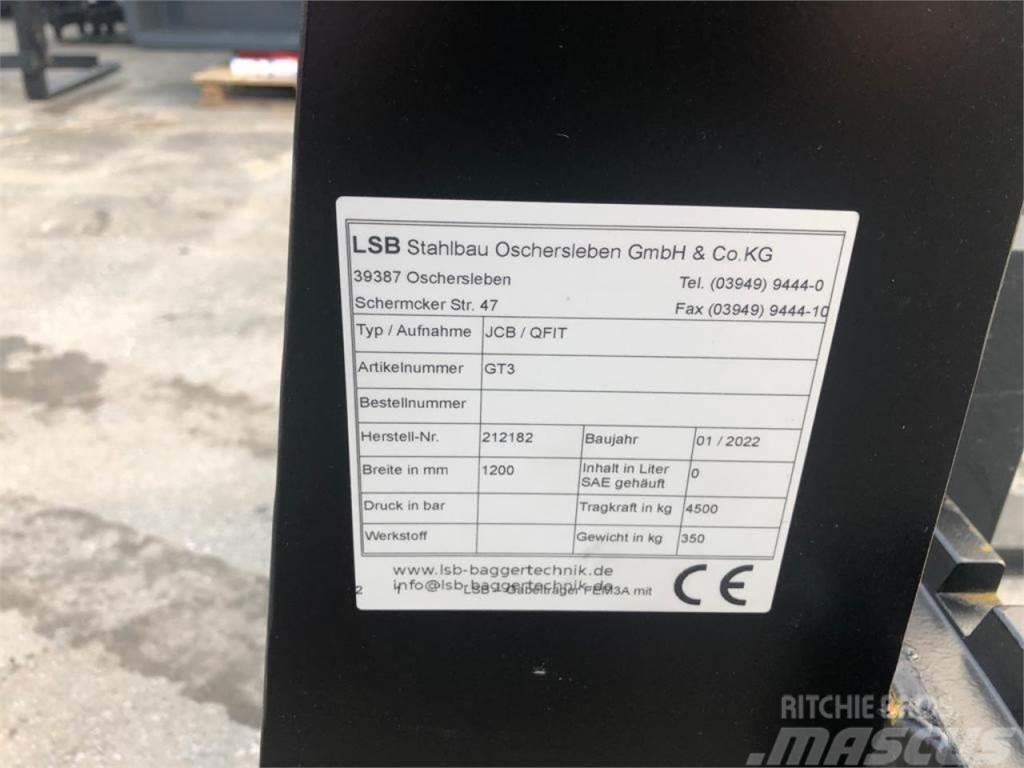  LSB Palettengabel mit Q-Fit Aufnahme Građevinarske viljuške