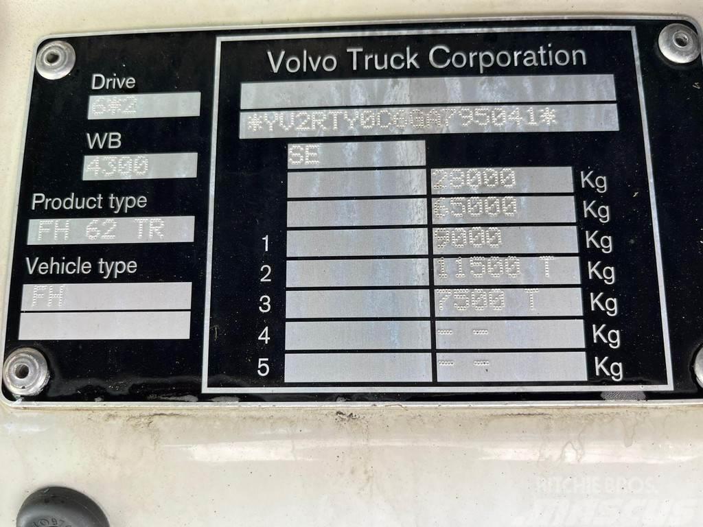 Volvo FH 460 6x2 9 TON FRONT AXLE / PTO / CHASSIS L=6300 Kamioni-šasije