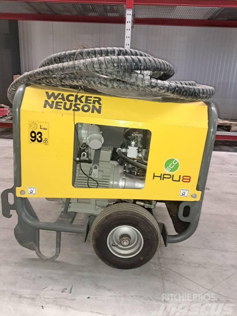Wacker Neuson Power Unit HPU8 Europa Bageri guseničari