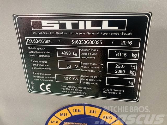 Still RX60-50/600 Električni viljuškari