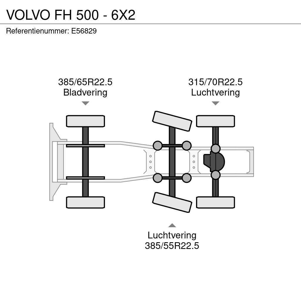 Volvo FH 500 - 6X2 Tegljači