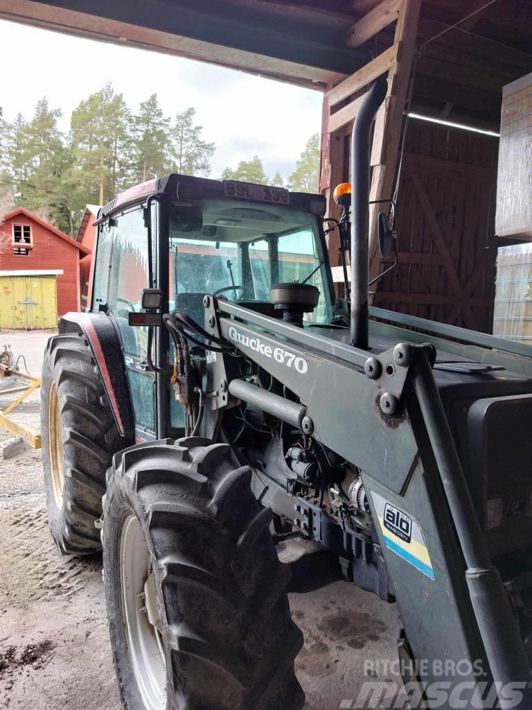 Valmet 6600 Delta Ålö Quicke 670 Traktori