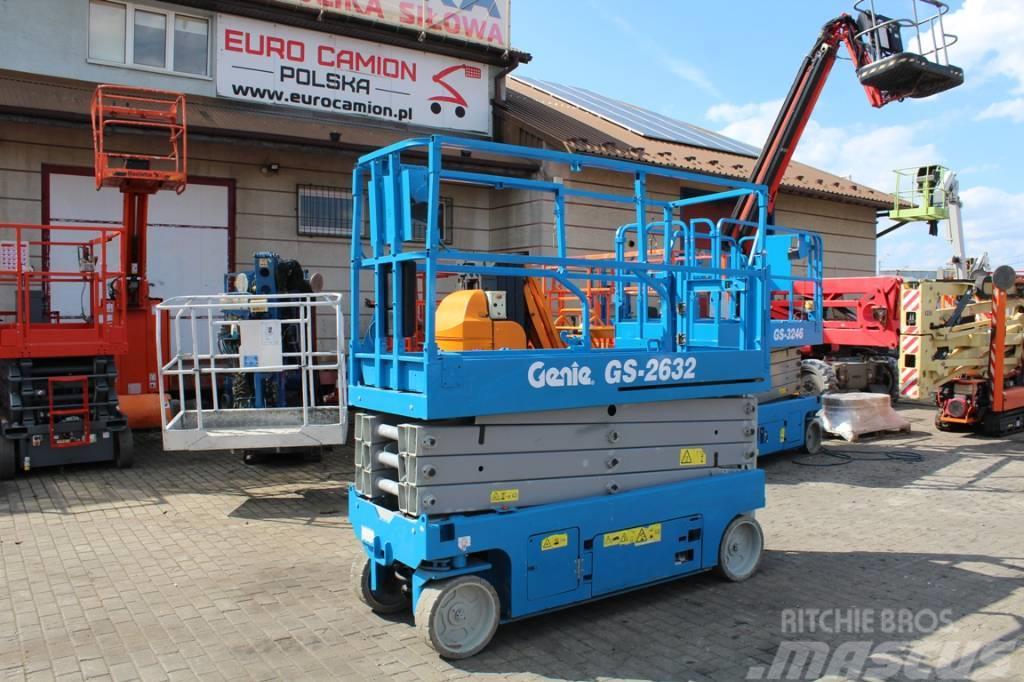 Genie GS 2632 - 10 m electric scissor work lift jlg 2630 Makazaste platforme